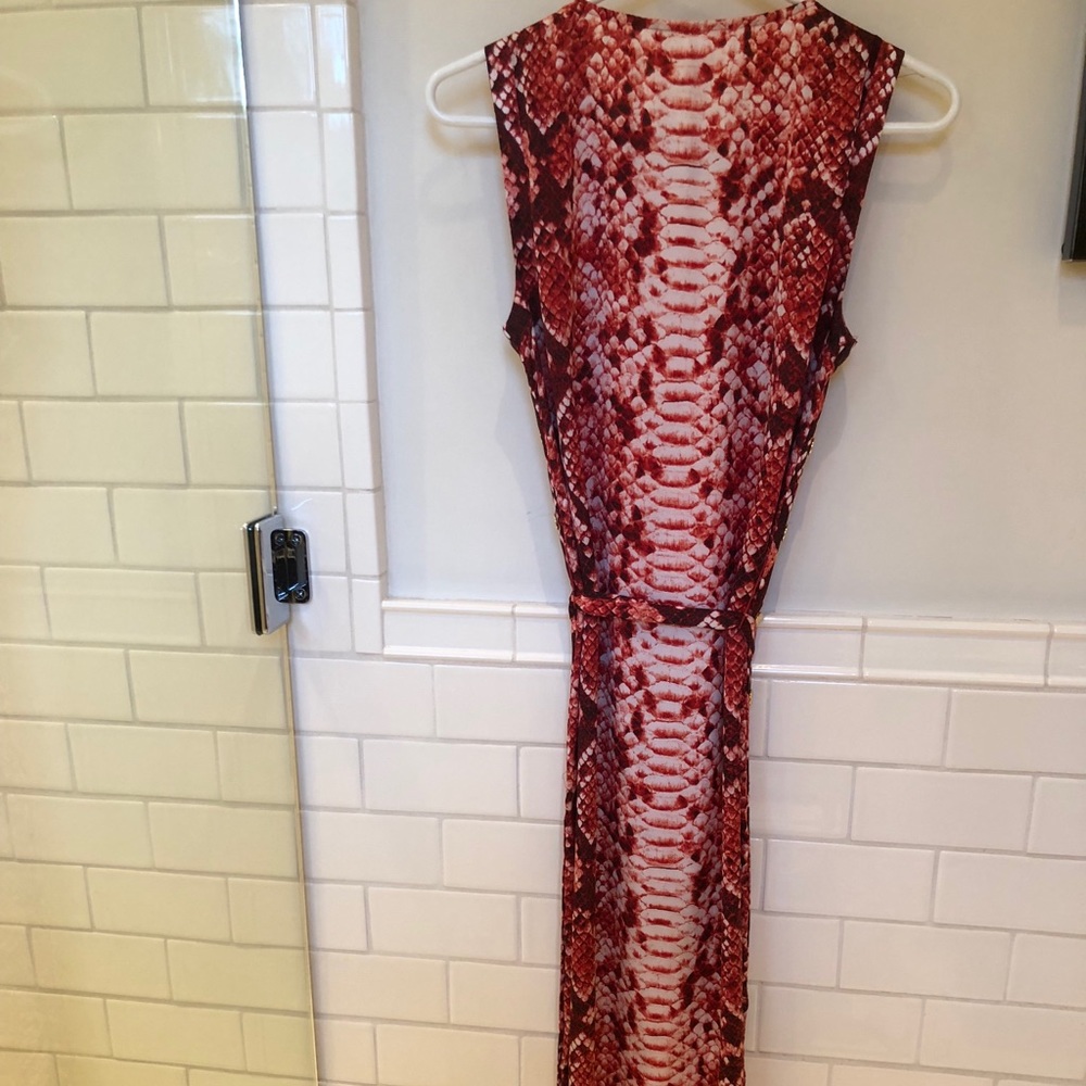 Brand new Belted Michael Kors printed Maxi Dress - Picture 2 of 5